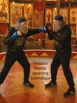 Vanaisa Raimo sparring iseendaga